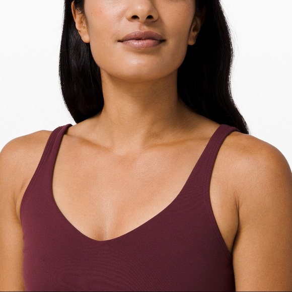 Lululemon align tank cassis (maroon) size 2 NWT - Picture 4 of 7
